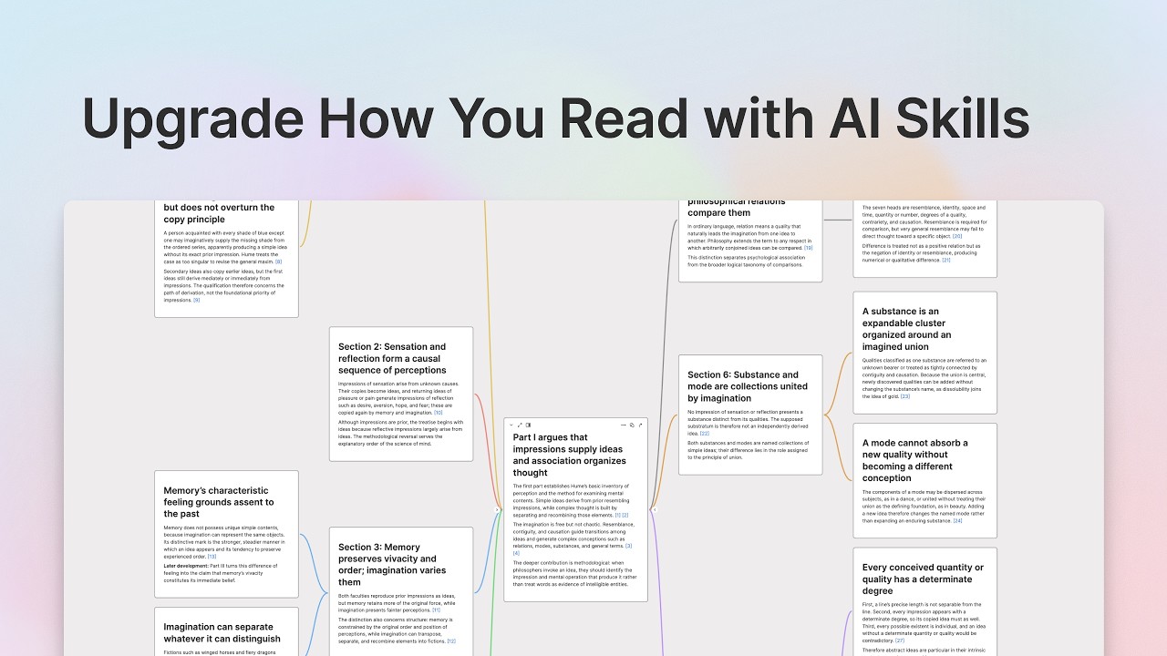 Upgrade How You Read with AI Skills | Heptabase video thumbnail