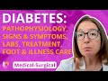 Diabetes: Pathophysiology, Signs/Symptoms, Labs, Treatment & more - Medical-Surgical | @LevelUpRN