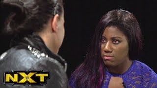 Ember Moon & Shayna Baszler come face-to-face days before their Title Match: WWE NXT, Jan. 24, 2018