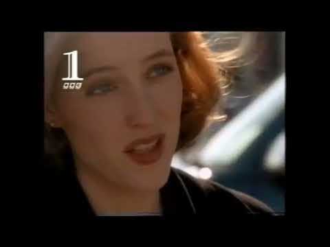 1996 TV promo end-card frame; classic typeface and the words The Truth Is Out There