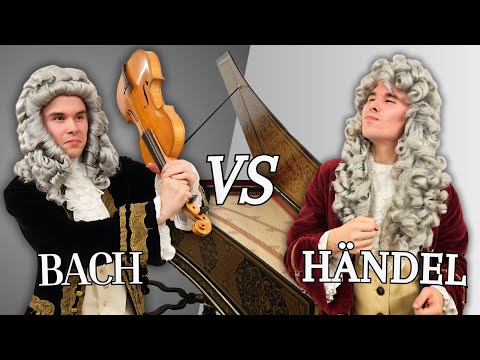 Bach vs Handel - Harpsichord Battle