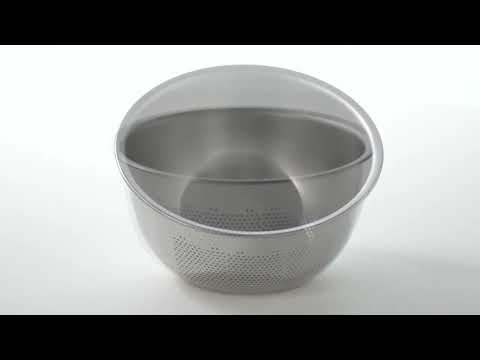 3-Way Rice Washing Bowl & Colander