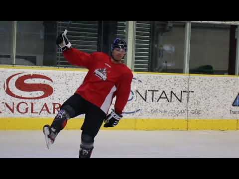 Duel Sabol/Rychagov à l'entrainement