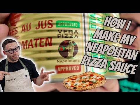 How I make my Neapolitan pizza sauce