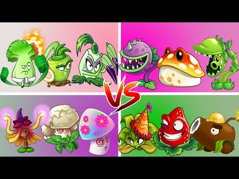 Random 4 Best Team Plants  - Which 's Team Plant Best ?