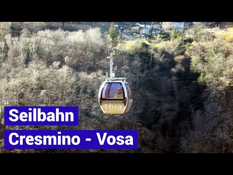 Private Luftseilbahn Cresmino - Vosa - funivia - Ticino - Tessin - Schweiz - Switzerland