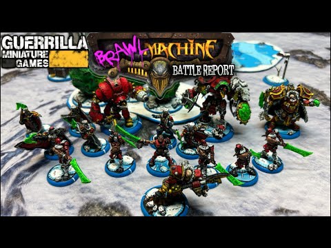Brawlmachine Mk III Battle Report - Butcher 2 vs. Feora 1