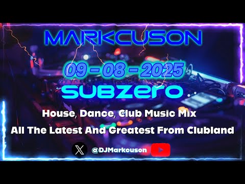 Markcuson - Sub Zero Radio Show 09.08.2025 Ed Sheeran The Weekend James Hype David Guetta & More