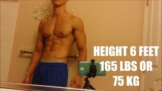 ALL NATURAL AESTHETICS POWER LUNGES TRICEPS ABS ARMS CHEST