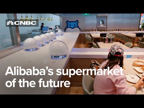 As mercearias Freshippo e Hema do Alibaba estão reinventando o supermercado do futuro