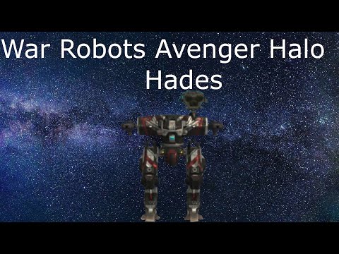 Avenger Halo Hades. War Robots Test Server.