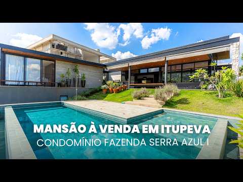 Casa no Condomínio Fazenda Serra Azul, Itupeva - 3 suítes e piscina 