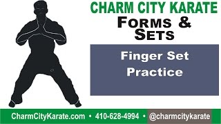 preview picture of video 'Finger Set for Practice - Kenpo Forms and Sets'