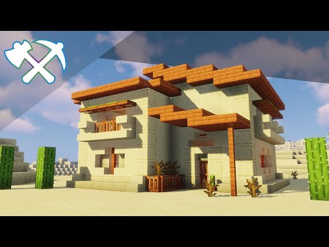 Insane & Enchanting Desert House in Minecraft!