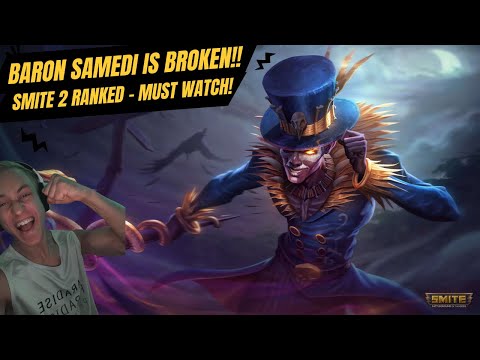 BARON SAMEDI IS ACTUALLY BROKEN!   Smite 2 Ranked
