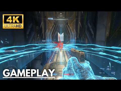 Halo Infinite - Multiplayer Gameplay Land Grab 4K (No Commentary)