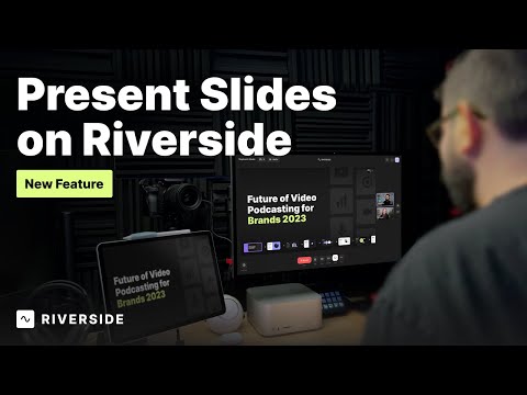 Share Slides on Riverside: New Presentation Recorder Feature