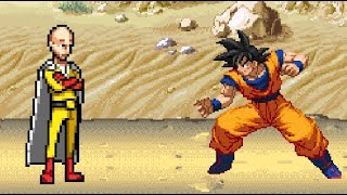 One Punch Man vs Goku