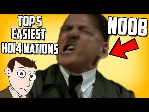 Top 5 Easiest Starting Nations on HOI4