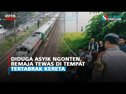 Diduga Asyik Ngonten, Remaja Tewas di Tempat Tertabrak Kereta