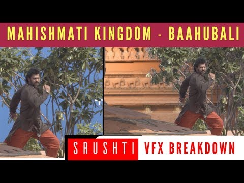 Bahubali Movie Making || Mahishmati || Prabhas , Anushka Rescue vfx Breakdown || Srushti vfx