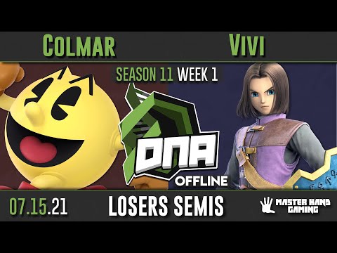 DNA [OFFLINE] S11:W1 - Colmar (Pacman) Vs. Vivi (Hero) - L Semifinals