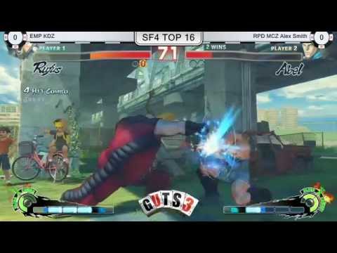 GUTS3 USF4 TOP 16 EMP KDZ Vs RPD MCZ Alex Smith