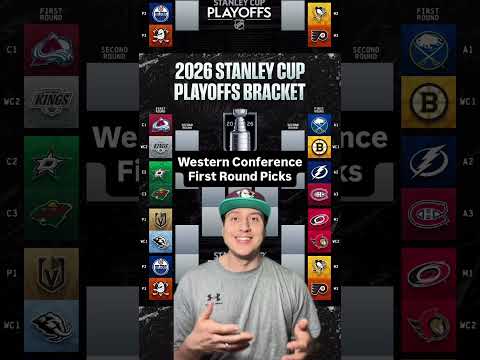 Video: 2026 Stanley Cup Playoffs Western Conference First Round Predictions
