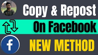How to copy and repost on Facebook 2024