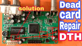 DD free dish card repair// DTH card Dead problem