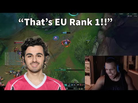 Tyler1 Cant Stop Laughing At Rank 1 EUW Agurin's Play!!!