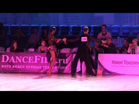 WDSF Open Latin final cha cha Vladislav Nikishin - Polina Golubeva