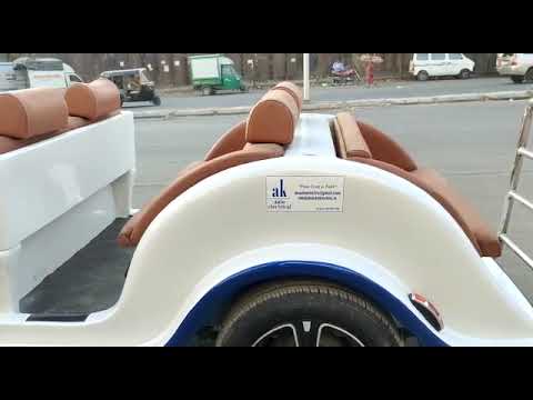 Electric golf cart 8 ( 6+2) seater for rent with roof e - to...