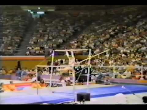1st T ROM Ecaterna Szabo UB - 1984 Olympic Games  9.300