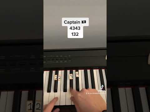Nutcase22 - Captain (Piano Tutorial)