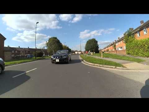 DA08 LEF Dangerously close overtake of cyclist