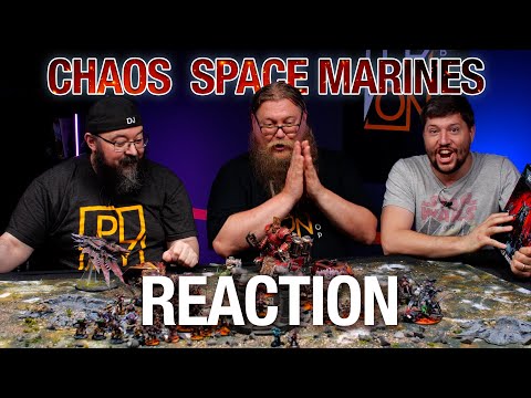 Chaos Space Marines Codex Reaction! Two wounds and more!