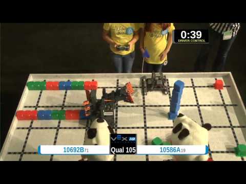 2015 VEXIQ Elem Q105 -  (10692B 10586A) 192 - VEX-IQ Elementary School-VEX Worlds 2015