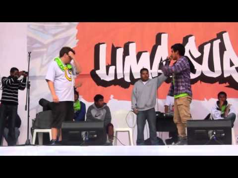 Semis1: Ginola vs Caleb - Clasificaciones Lima Sur - Pura Calle 2014