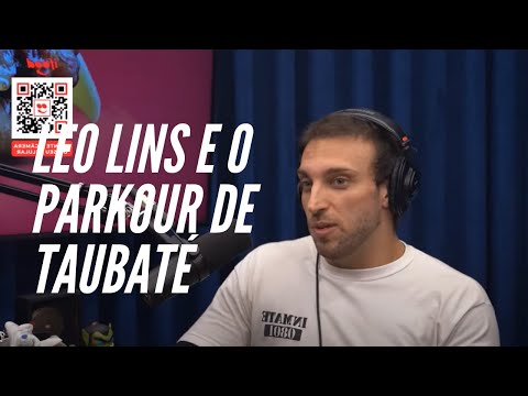 Leo Lins comenta o Parkour de Taubaté
