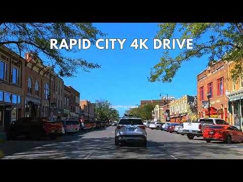 Rapid City 4K Driving Tour | Drive Through Rapid City South Dakota