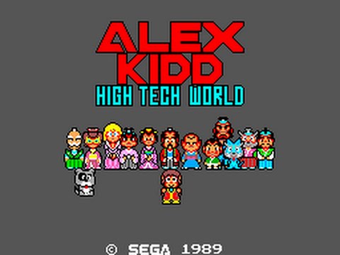 Alex Kidd : High-Tech World Master System