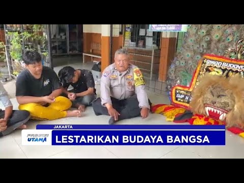 BHABINKAMTIBMAS POLRES PELABUHAN TANJUNG PRIOK AJARKAN TARIAN REOG