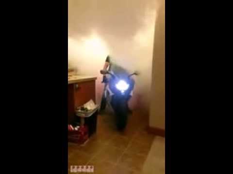 Hamburger spalił gumę w kuchni