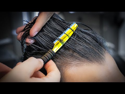 💈ASMR | The Royal Gentleman’s Cut: Gold Razor & Sharpest Scissor