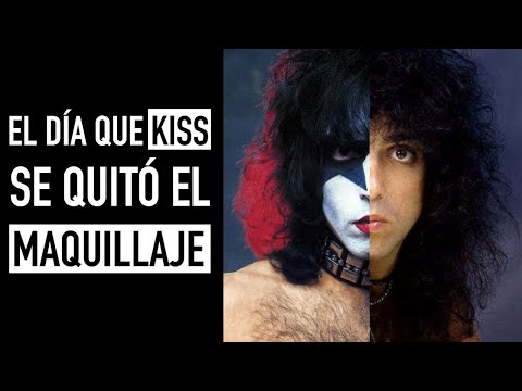El día que Kiss se quitó el maquillaje