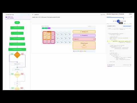 1292. Maximum Side Length of a Square | Prefix Sum + Binary Search | LeetCode Daily 19 Jan 2026