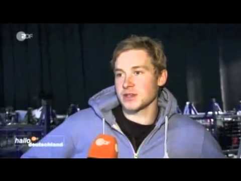 Vor dem "Wetten, dass"  Unfall  . Samuel Koch