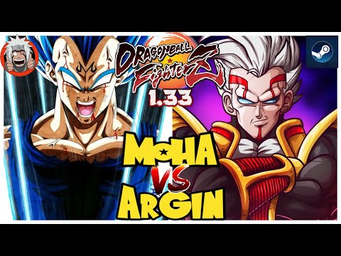 DBFZ ArGin vs Moha (VegetaSSB, GokuGT, Goku) vs (SuperBaby2, Zamasu, Videl)