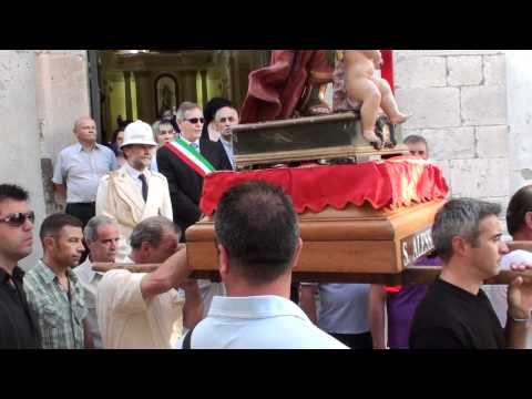 Montagano 10 Luglio 2011 festa di San Alessandro. uscita processione